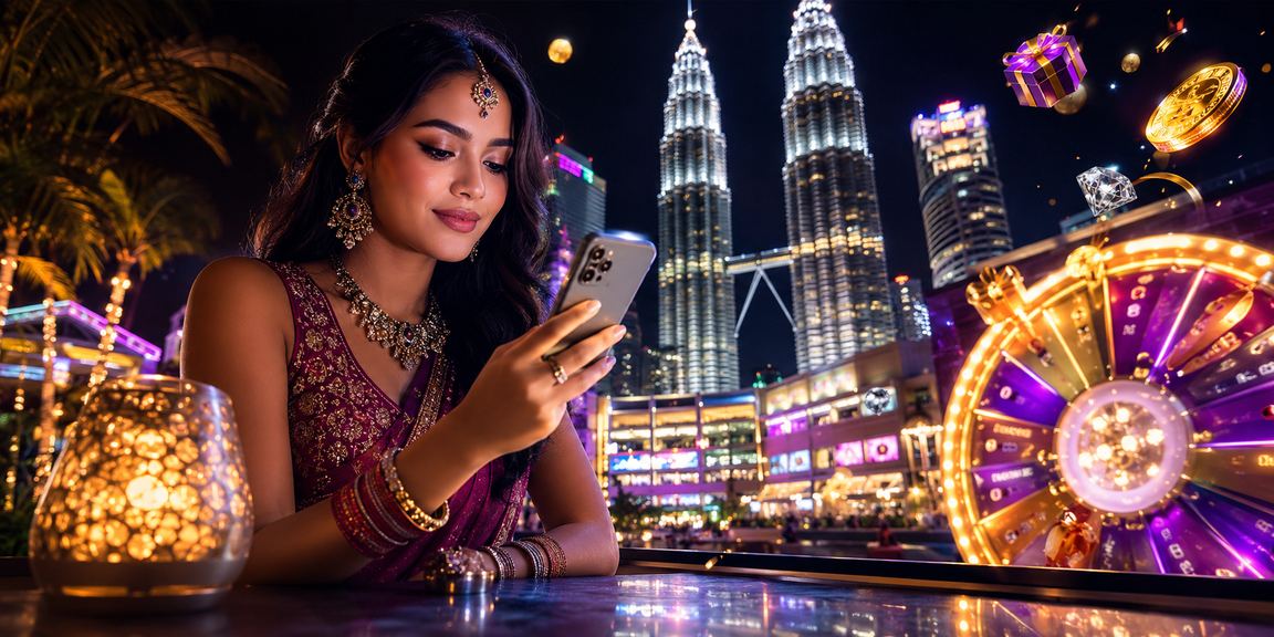 Suasana permainan meja dalam talian ft3 termasuk poker dan rolet di KL
