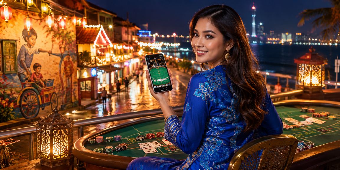 Pemain poker ft3 di Pulau Pinang menikmati permainan kad dalam talian